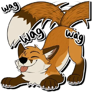 Sticker Jasper Fox - 0