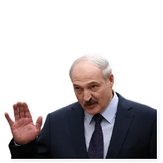 Стикер Лукашенко / Болтик - 1