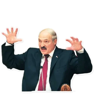 Стикер Лукашенко / Болтик - 5