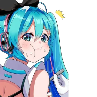 Sticker Hatsune Miku by @Heiliger_Arts - 0