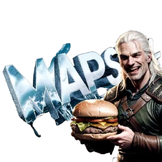Стикер MAPS - 10 Стикер MAPS - 10