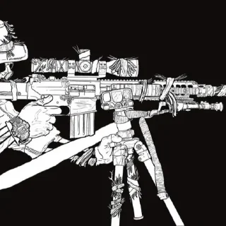 Стикер MILITARY+ - 9