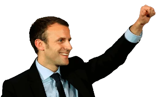 Стикер Emmanuel Macron - 0