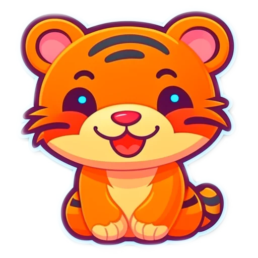 Sticker милые звери от @cats_Crystal - 0
