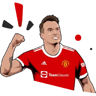 Стикер Manchester United official stickers - 0