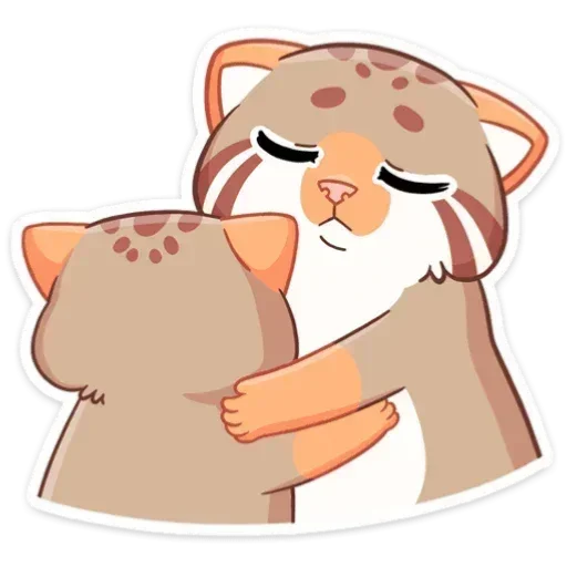 Манул Ур без текста @stickers_vk Манул Ур без текста @stickers_vk -