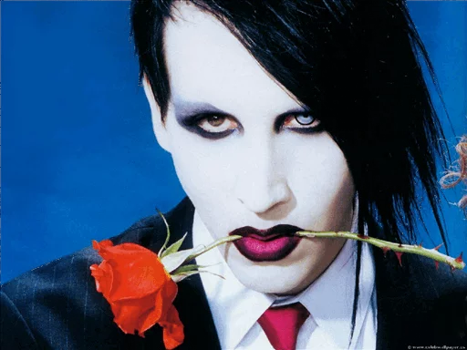 Marilyn Manson Marilyn Manson - human face