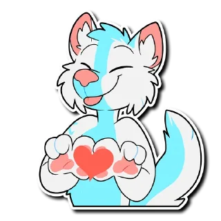 Sticker Meeko - 2