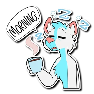 Sticker Meeko - 6