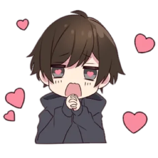 Menhera Kun Sticker - Menhera kun - Discover & Share GIFs