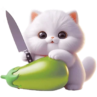 Sticker Мяу-пара @Nyasticks - 10