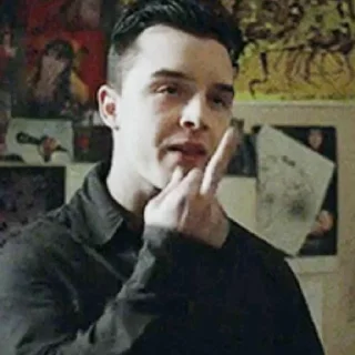 Sticker микки милкович @shamelessstick - 6