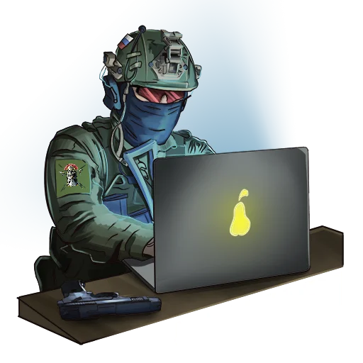 Sticker Military Production - 9