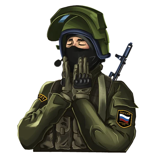 Sticker Military Production - 4