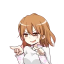 Sticker Misaka Worst - 0