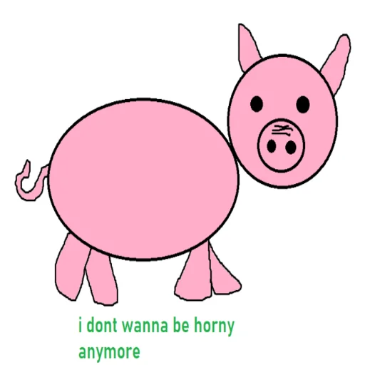 Horny pig Horny pig -