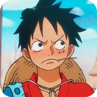 Sticker Monkey D. Luffy ➩ @Earth928B - 0