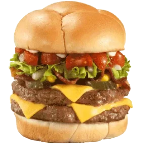 Стикер My Fav Burger @stickersb2b - 0