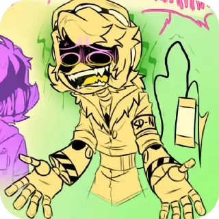 Sticker PANIC AU @DamitDoorman - 7