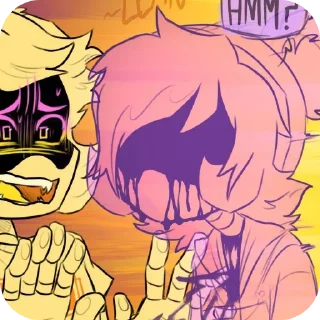 Sticker PANIC AU @DamitDoorman - 3