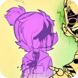 Sticker PANIC AU @DamitDoorman - 5