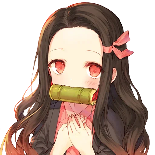 Nezuko chan @animestickerchannel Nezuko chan @animestickerchannel - мультфильм