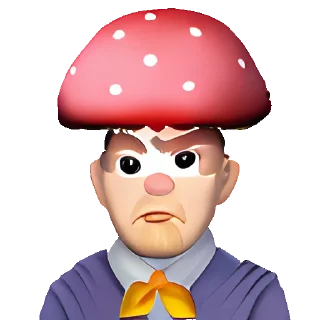 Sticker Lenin Mushroom Emojich - 8