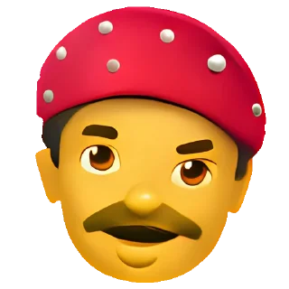 Sticker Lenin Mushroom Emojich - 6
