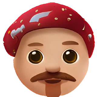 Sticker Lenin Mushroom Emojich - 4