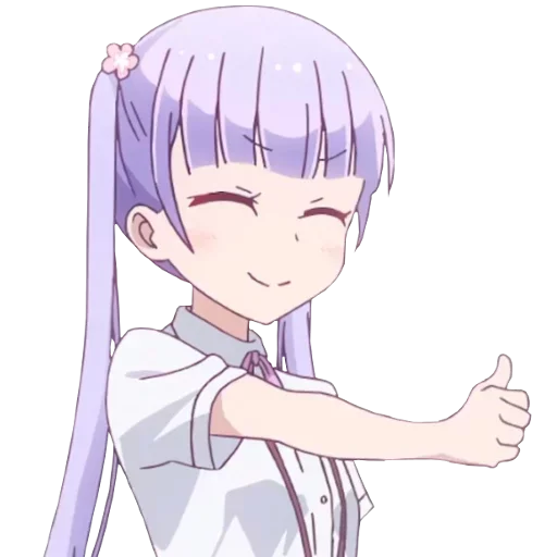 New Game! New Game! - cartoon