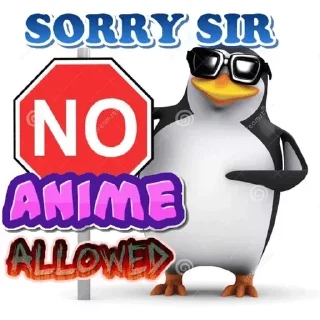 Sticker No Anime - 0