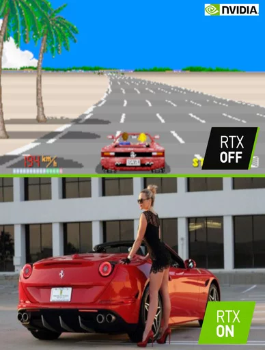 Стикер Nvidia RTX - 0