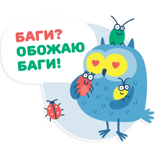 Sticker OTUS coding Owl - 3