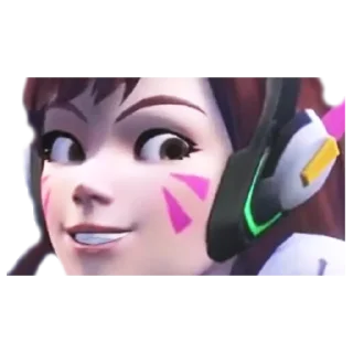 Стикер Overwatch Faces - 9 Стикер Overwatch Faces - 9