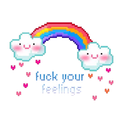 text text rainbow graphics