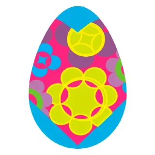 Стикер Easter Eggs @stickersb2b - 0