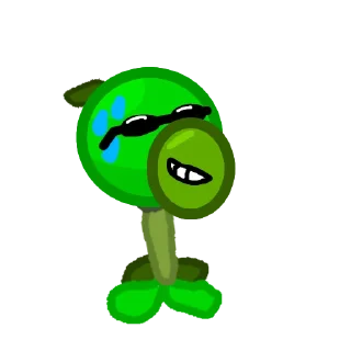 Sticker @Pea_With_Glasses эмоции - 5