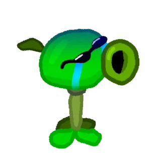 Sticker @Pea_With_Glasses эмоции - 1