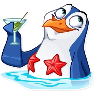 Sticker Penguin Kevin - 0