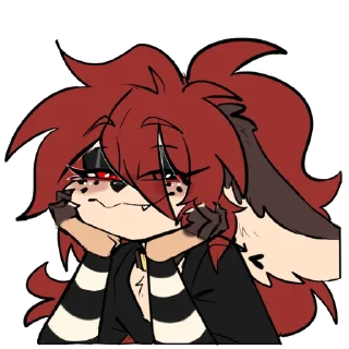 Sticker Penta's Butt (18+) By Cum.Cat - 8