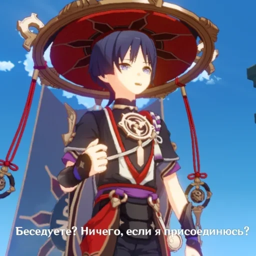 anime anime cartoon sky