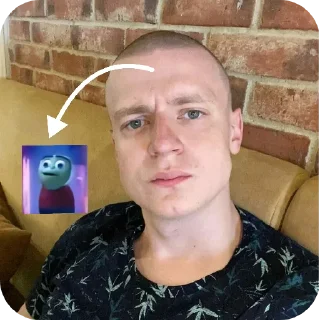 Sticker Щавель, Персик и их друзья  😂😂😂 свинстрой топ🤣🤣🤣 - 3