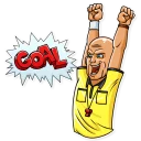 Sticker Pierluigi Collina - 0