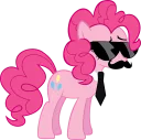 Sticker Pinkie Pie Pony - 0