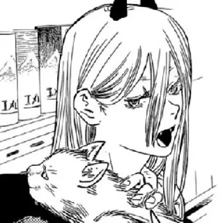 Стикер Power Chainsaw Man || @ivelazr - 6