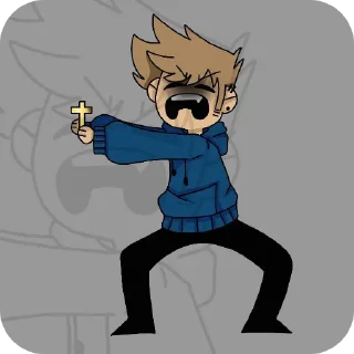 Sticker Стикеры с эддсворлд by @NEFEMB0Y4K - 3