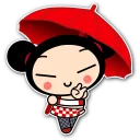 Стикер Pucca - 2