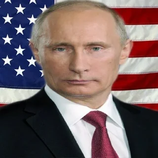 Стикер Путин Хуйло - 0