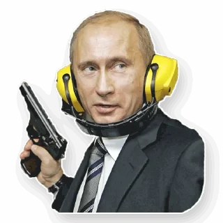 Стикер Путин - 0