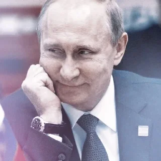 Стикер 嗯 Putin :;by @kollinzstik - 0